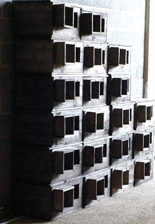 Owl Boxes are made at the Centre to support nationwide projects